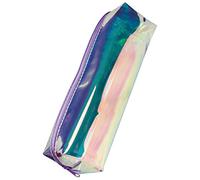 Online Trousse Scolaire Transparente, fourre-Tout pour l'école et lycée, étui à Crayons pour Filles et garçons, Grande capacité