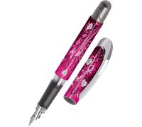 ONLINE YOUNG.LINE College Pink Dreams - Stylo plume bleu 0,5 mm (pointe moyenne)