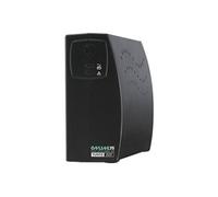 ONLINE USV-Systeme YUNTO 500 Onduleur Interactif 0.5 kVA / 300W, 3 Prises C13, USB, RJ45, Batterie 12V 7Ah, Autonomie 3-6 min, IP20