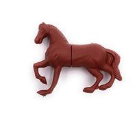 Onlineworld2013 Cheval Etalon Jument Poulain Animal Brun Drôle Clé USB 8 Go USB 2.0