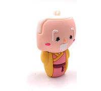 Onlineworld2013 Homme Guerrier Arts Martiaux Moine Monastère Funny Clé USB 128 GB USB 3.0