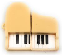 Onlineworld2013 Piano à queue Piano en blanc Funny Clé USB 128 GB USB 3.0
