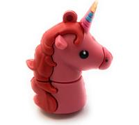 Onlineworld2013 Unicorn Licorne Créature mythique Rose Funny Clé USB 64 Go USB 3.0