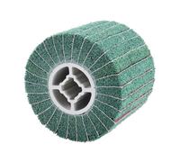 ONLISUM Rouleau abrasif en nylon - Brosse de polissage - Grain 240 - Pour machine à satiner (120 x 100 mm)