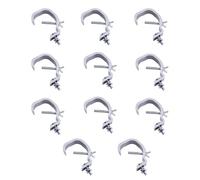ONLISUM Traversen Lot de 10 pinces pour éclairage de scène 30-52 mm - Pince en C pour fixation de tête mobile