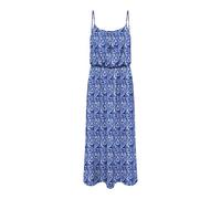 Onlnova Life AOP Robe Maxi à Bretelles, Bleu Palace., 38