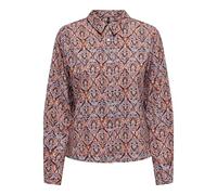 Onlnova Life Elite L/S Maya T-Shirt AOP, Red Orange/AOP : 591 Soul, M