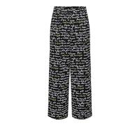 Onlnova Life Elite Lesli Pantalon AOP, Noir/AOP : 595 Lé Téxt, XL