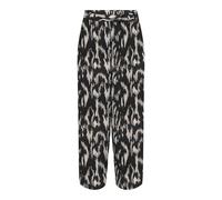 Onlnova Life Elite Lesli Pantalon AOP, Noir/OOP : 590 Rough Animal, M