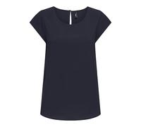 Onlnova Life Elite S/S Top Solid, Bleu Nuit, 38