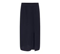 Onlnova Life VIS Jupe Fendue Solide, Bleu Nuit, M