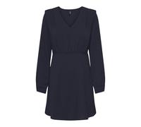 Onlnova Life VIS L/S Monica Robe Solid, Bleu Nuit, XS