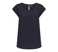 Onlnova Life Vis S/S Top, Bleu Nuit, S