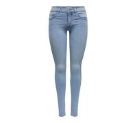 Onlrain Reg Skinny DNM Noos, Bleu Jeans Clair, S x 32L