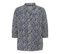 ONLY Chemisier 'ONLRaya' bleu nuit / blanc, Taille S