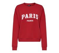 Onlsweat Life L/S Crew O.Size State Noos, True Red., M