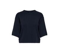 Onlthea SS Pull à col Rond KNT, Bleu Nuit, L