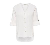 Onlthyra Life Noos WVN T-Shirt à col en V L/S