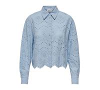 ONLVALAIS L/S T-Shirt WVN Noos, Bleu Ciel, M