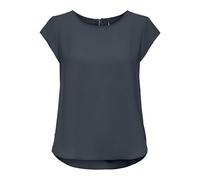 ONLY Onlvic S/S Solid Top Noos Ptm Haut, Bleu Gris, 42 Femmes