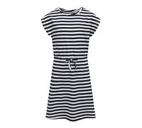 ONLY A/S KONMAY S/S Dress Noos JRS, Blazer/Rayures : Bleu Marine, 146 cm-152 cm
