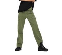 ONLY ONLMALFY HW Cargo Pant PNT Pantalon, Kalamata, S / 31L Femme