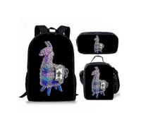 (Only a satchel, 30) Fortnite Printed School Backpack for Kids, Children's Satchel or Pen Bag, 3-Piece Set for School Supplies