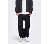 Only And Sons Cargo Trousers Noir 28W S Male