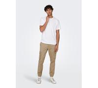 Only And Sons Carter Cargo Trousers Chinchilla 36W R Male