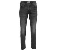 Only & Sons Jean 'ONSLoom' noir denim, Taille 29 Longueur 30
