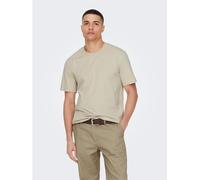 Only And Sons Max Life Short Sleeve T-Shirt Pélican Moyen Male