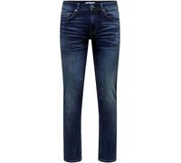 Only And Sons Men's Skinny Tapered Jeans Denim bleu 34W R Male