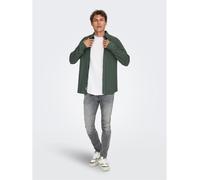 Only & Sons Jean 'ONSWARP' gris denim, Taille 34 Longueur 32