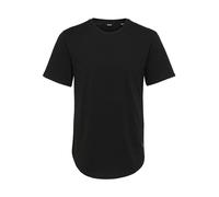 Only and Sons T-Shirt Matt Life Longy Homme T-Shirt Manches Courtes Noir L