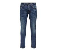 Only and Sons Weft Med Blue Homme Jean Bleu W36L32
