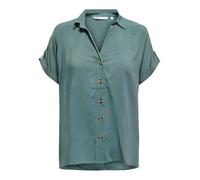 ONLY Asmin S/S WVN Noos T-Shirt, Baume Green, XXS