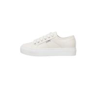 ONLY Femme PU Platform Sneaker Onlnoomi Noos Baskets à Plateforme en polyuréthane, Blanc, 36 EU