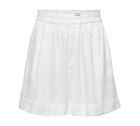 Only - Bermuda en lin Tokyo HW Blend - Femme - Shorts - Blanc - Taille: 40 FR
