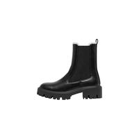 ONLY ONLBETTY-9 Bottines doublées en polyuréthane pour femme Noir Taille 36 EU, Noir, 36 EU
