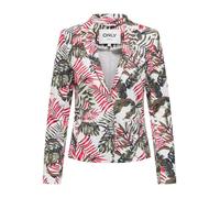 ONLY Blazer 'ONLJENNY' vert foncé / rouge cerise / melon / blanc, Taille 36