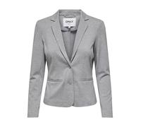 ONLY Blazer ONLPOPTRASH pour Femme, Gris Clair chiné, M