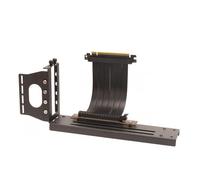 Only Bracket With Bracket Câble de carte graphique de jeu de longue taille PCIe 3.0x16 Slot câble d'extension de carte vidéo graphique avec support Vertical pour ATX pc-case