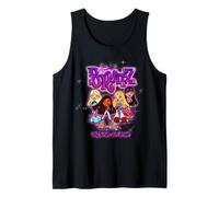 Only Bratz Are Bratz Aérographe Rose Violet Paillettes Rétro Débardeur