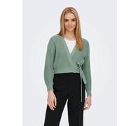 ONLY ONLBREDA Wrap L/S Cardigan KNT, Chinois Vert, S Femme