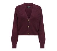 ONLY Cardigan 'CAROL' lie de vin, Taille XL
