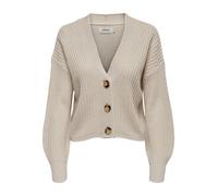 ONLY Cardigan ONLCAROL côtelé naturel Pumice Stone Taille M