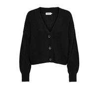 Only Onlcarolspring L/S Cardigan KNT Noos pour Femme, Noir, M