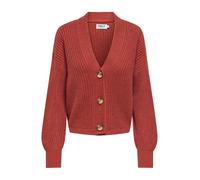 ONLY Cardigan 'ONLCAROL' rouge rouille, Taille L