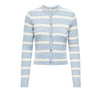 ONLY Cardigan 'ONLKATIA' bleu / blanc, Taille L