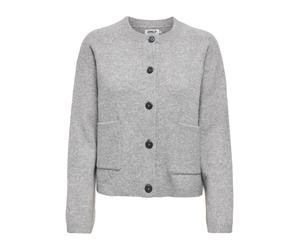 ONLY Cardigan 'ONLPIEMONTE' gris clair, Taille XS